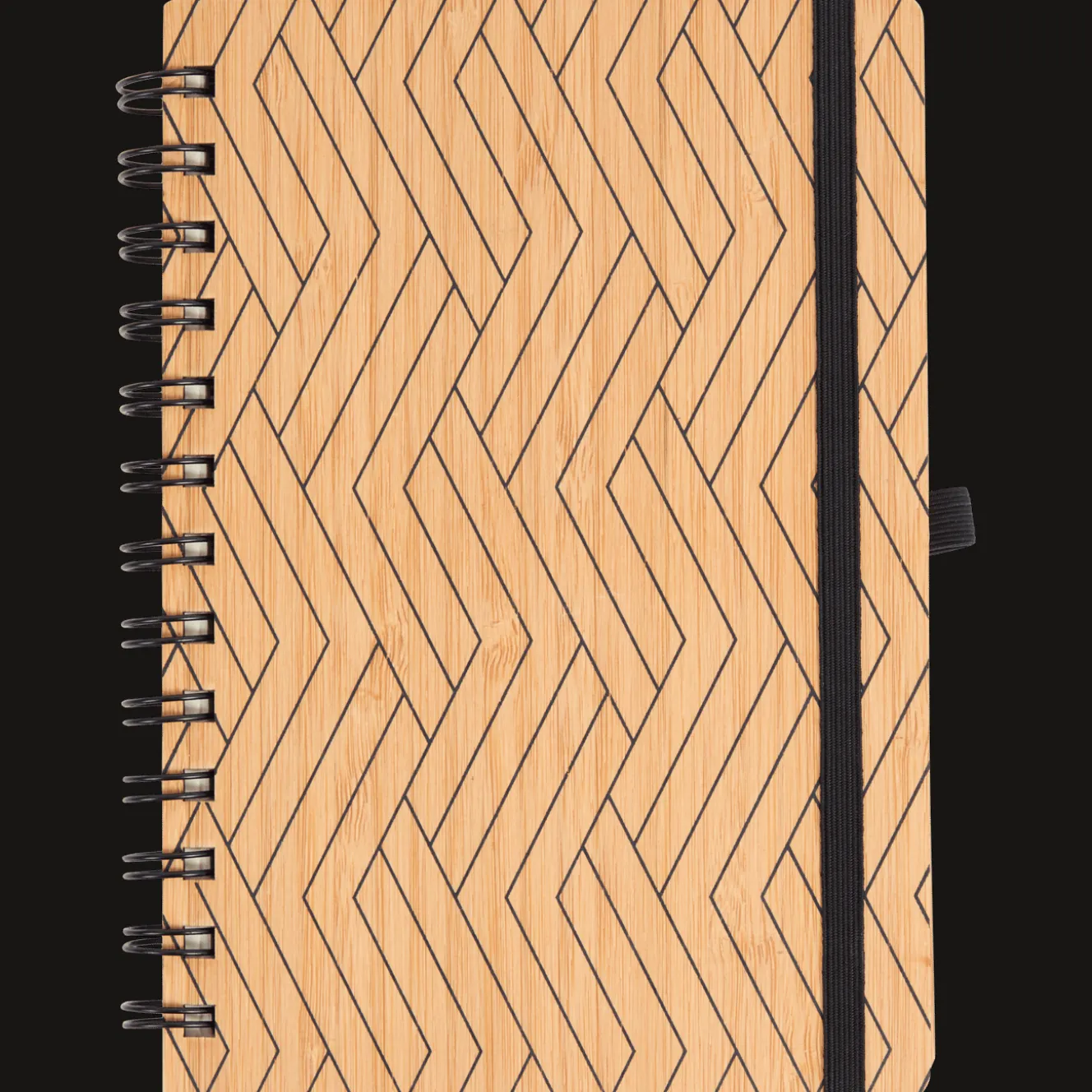 Papier Et Cahiers*Action Carnet de notes en bambou