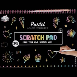 Bricolage*Action Carnet magique à gratter