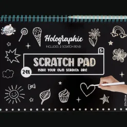 Bricolage*Action Carnet magique à gratter