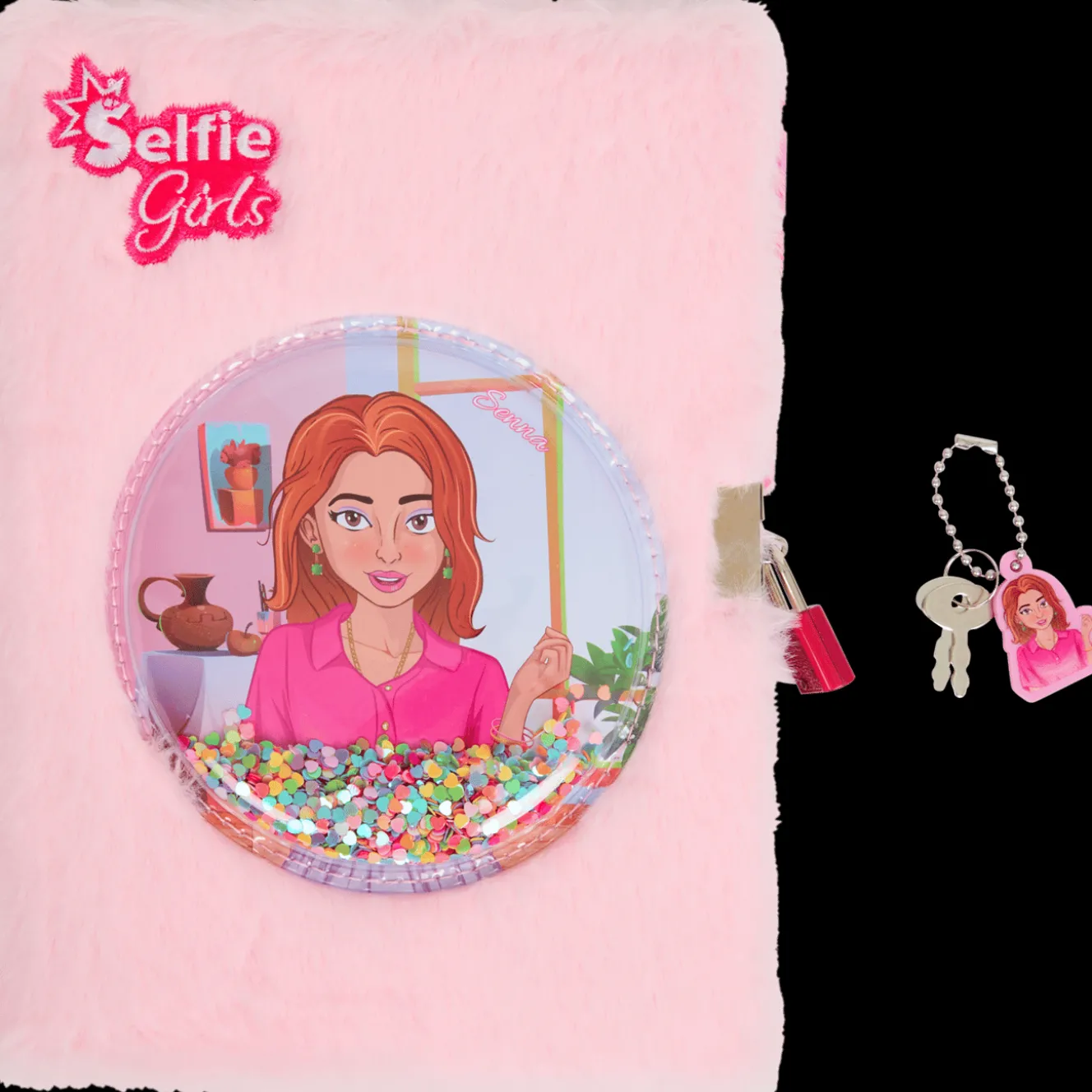 Papier Et Cahiers*Action Carnet secret Selfie Girls