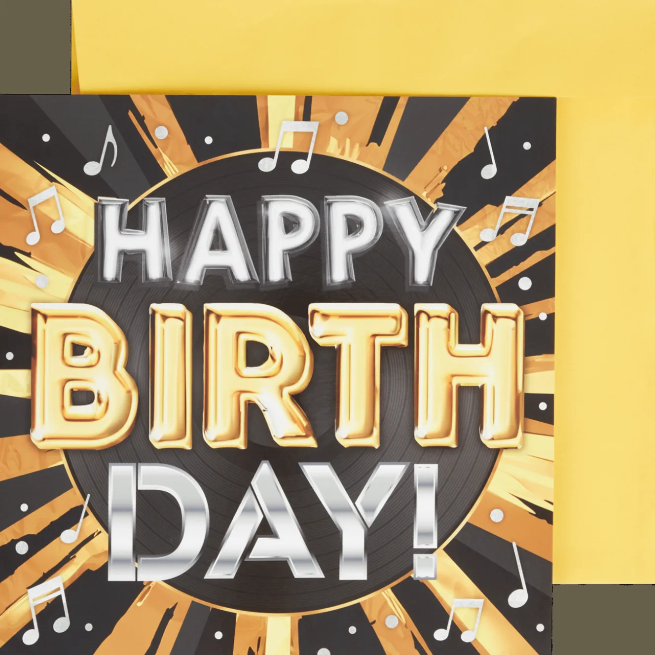 Cartes*Action Carte d’anniversaire avec son et lumière