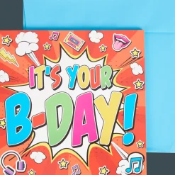 Cartes*Action Carte d’anniversaire avec son et lumière