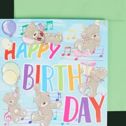 Cartes*Action Carte d’anniversaire avec son et lumière