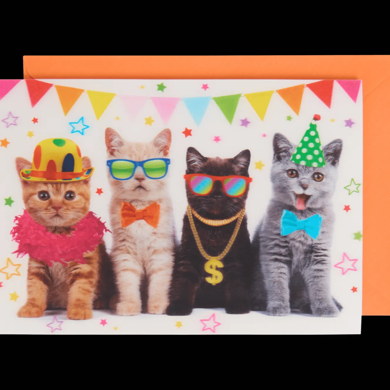 Cartes*Action Carte de vœux avec animaux