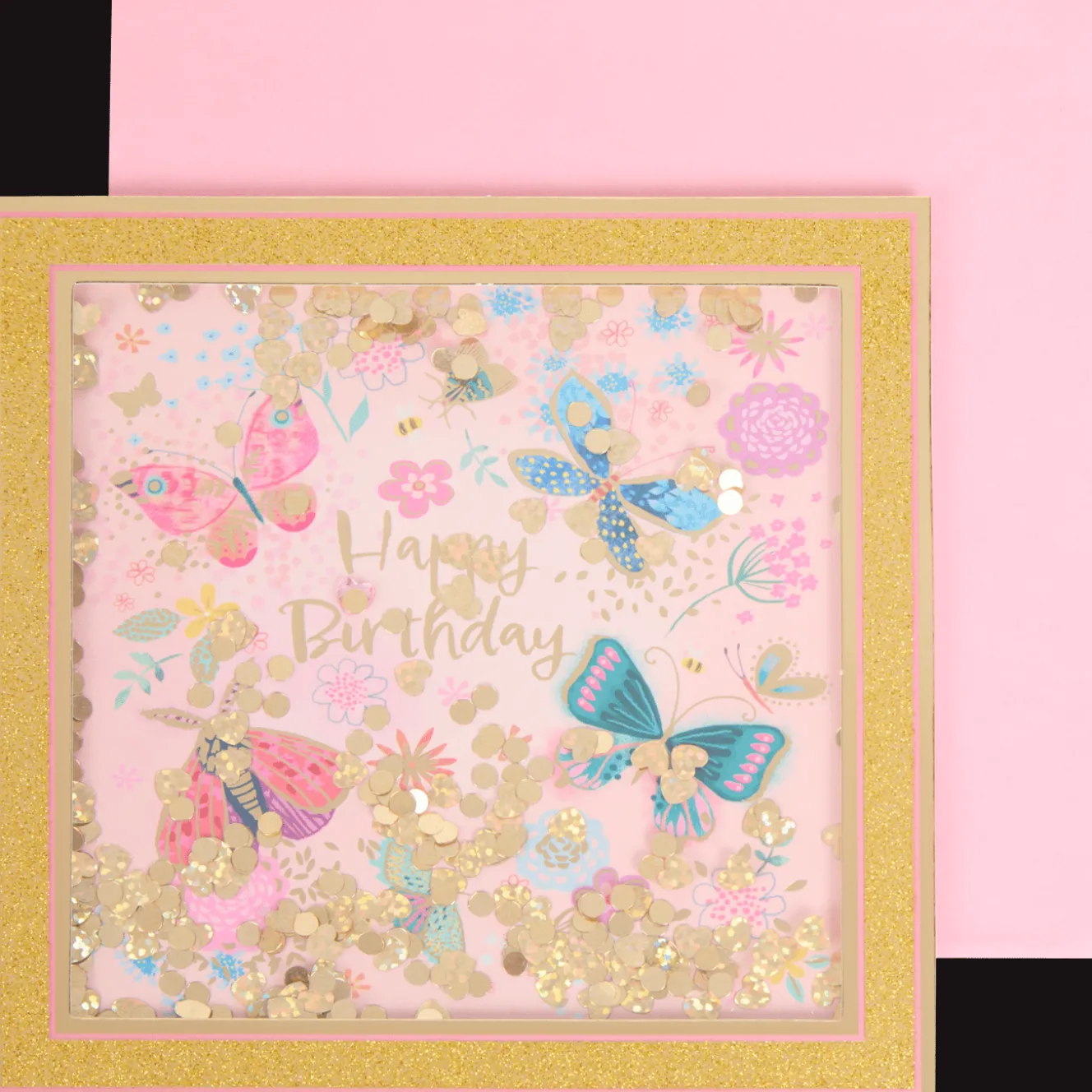 Cartes*Action Carte de vœux avec confettis