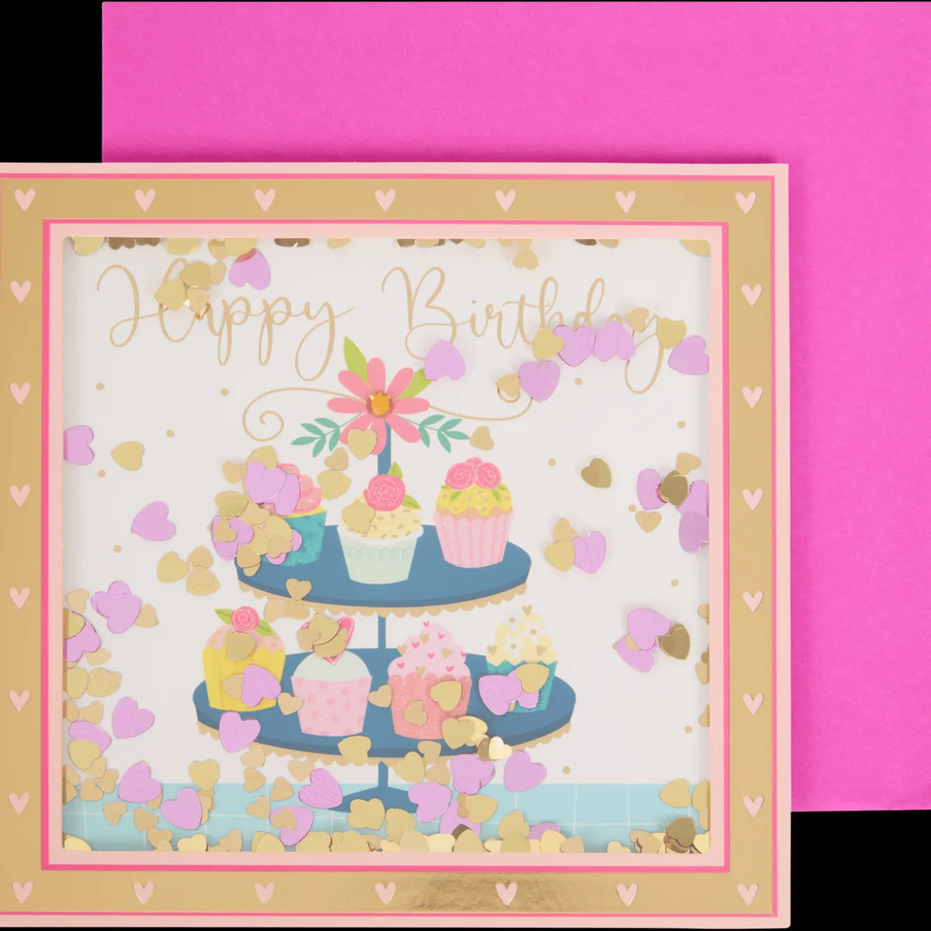 Cartes*Action Carte de vœux avec confettis