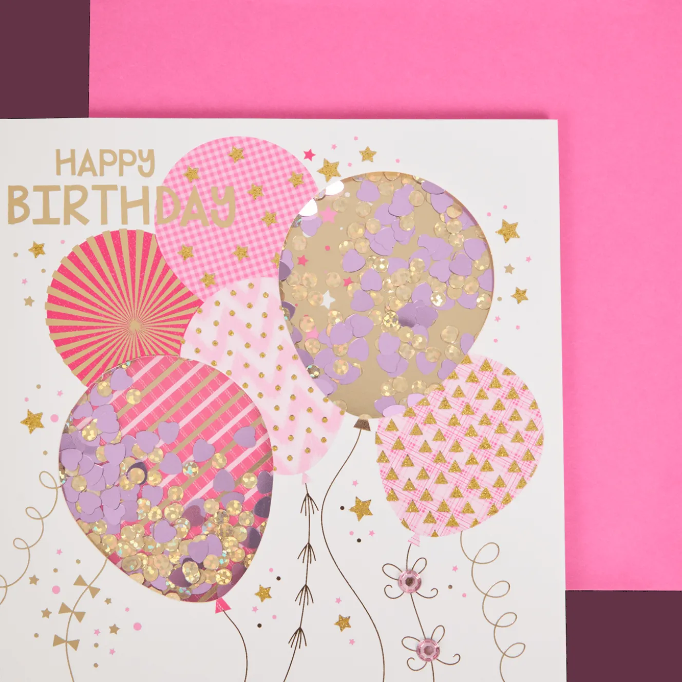 Cartes*Action Carte de vœux avec confettis