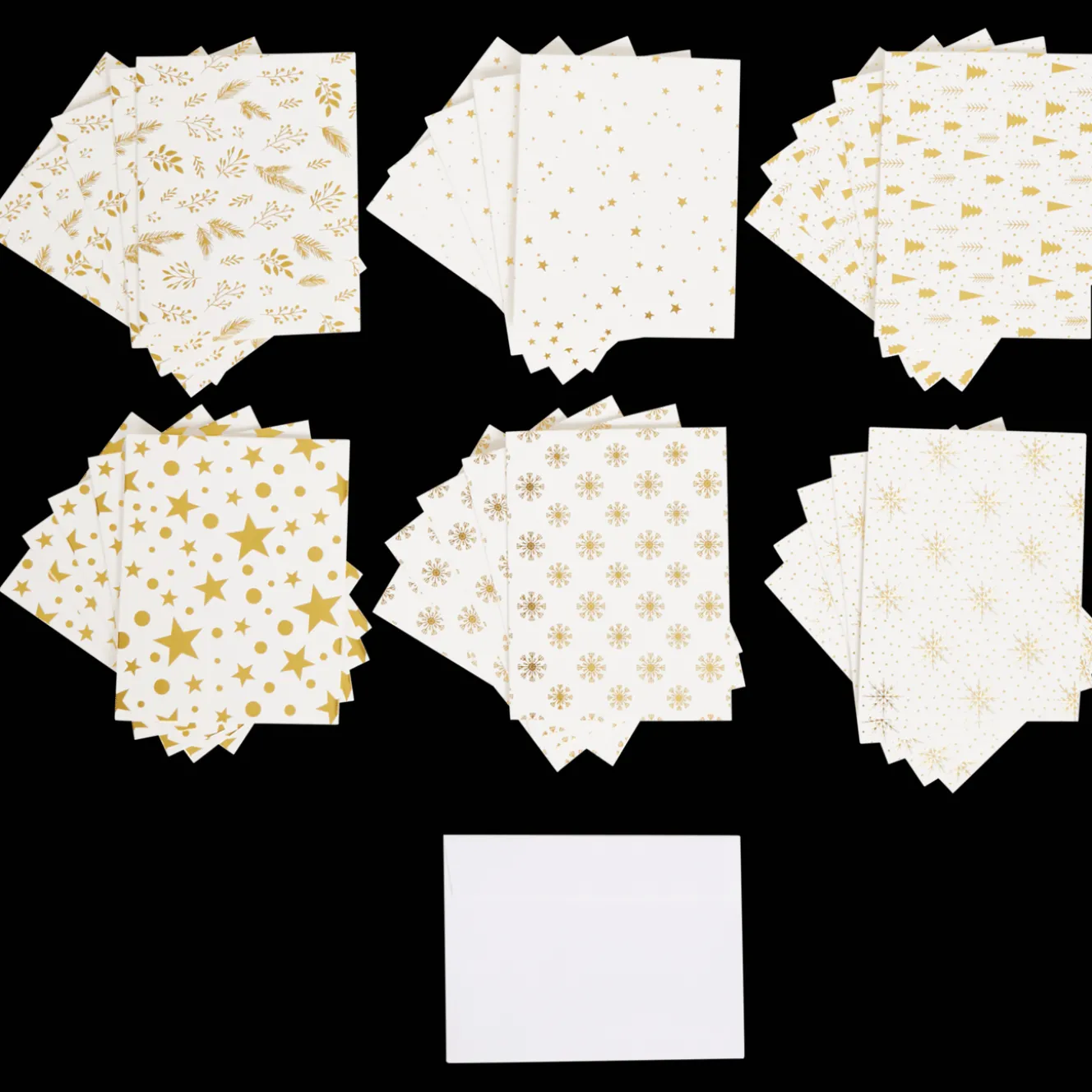 Cartes*Action Cartes de vœux métallisées Craft Universe