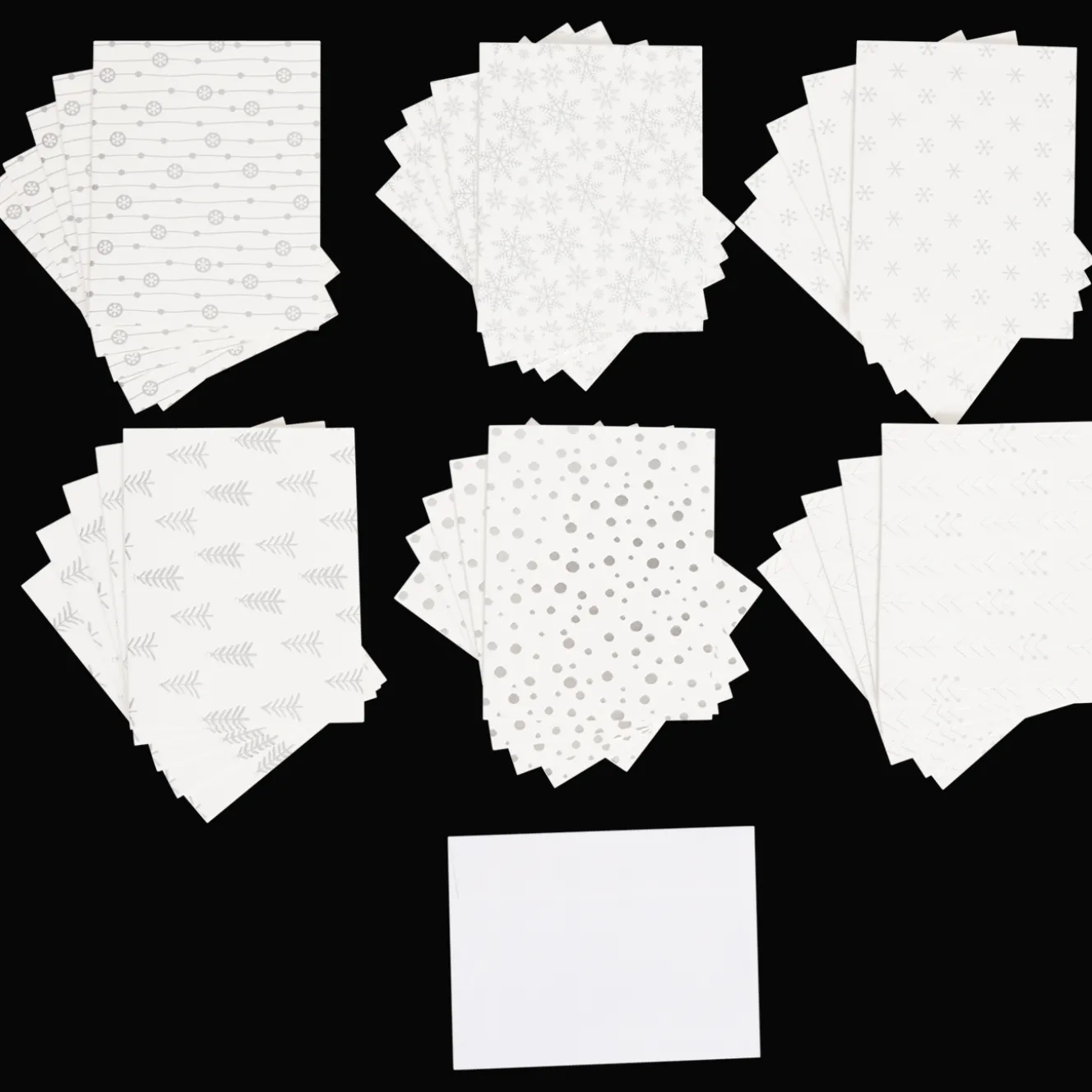 Cartes*Action Cartes de vœux métallisées Craft Universe
