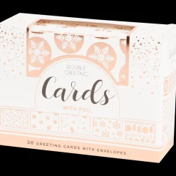 Cartes*Action Cartes de vœux métallisées Craft Universe