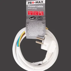 Rallonges*Pro-max Câble d’alimentation avec prise