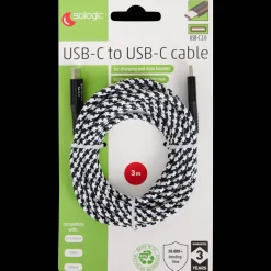 Câbles Et Répartiteur*Action Câble de charge et de données Sologic USB-C à USB-C