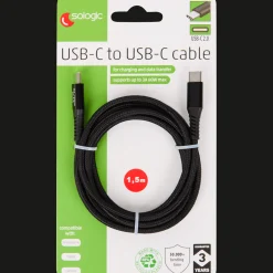 Câbles Et Répartiteur*Action Câble de charge et de transfert de données Sologic USB-C vers USB-C