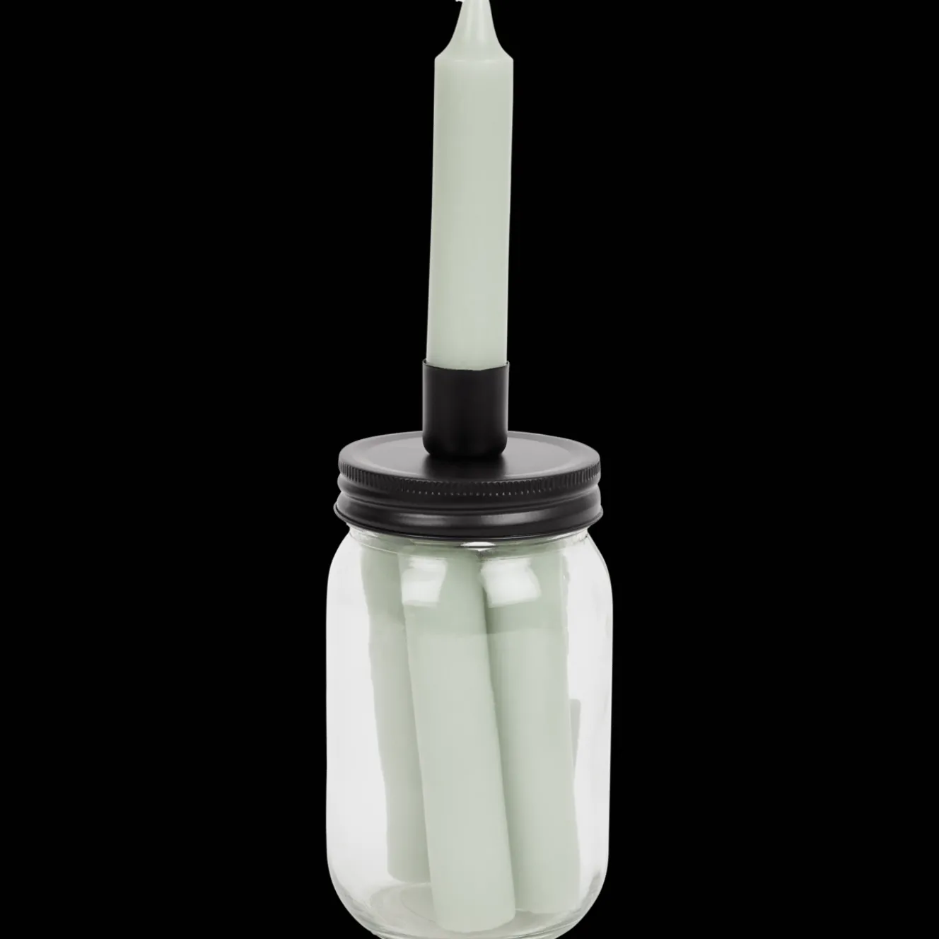Bougies*Action Chandelles dans un bocal