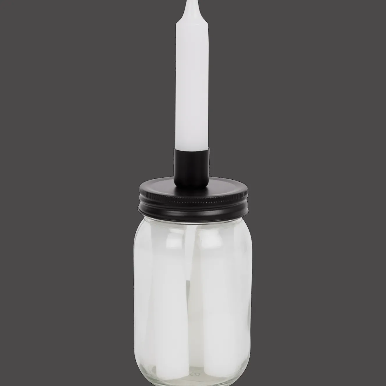 Bougies*Action Chandelles dans un bocal