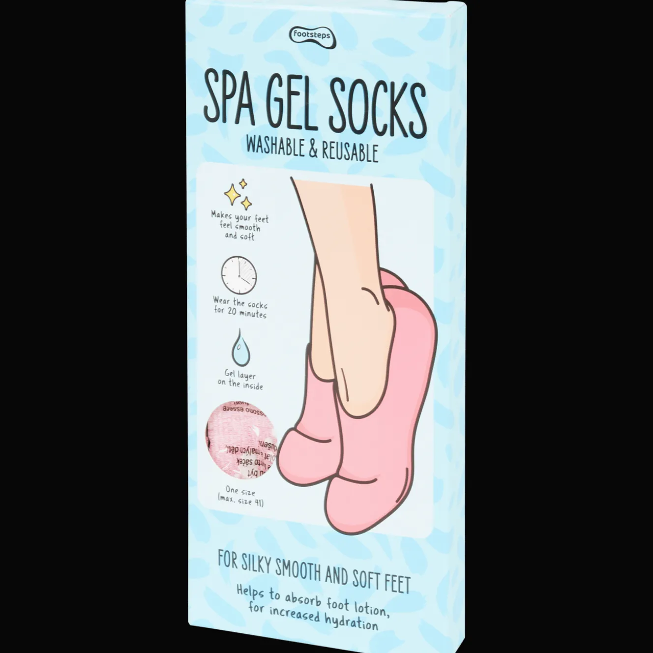 Soins Corporels*Action Chaussettes avec gel hydratant Footsteps