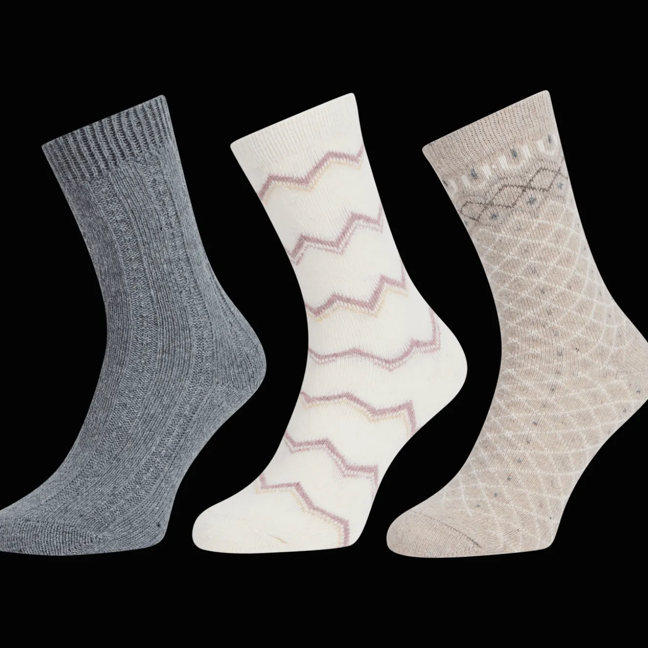 Collants/Bas*Action Chaussettes en laine mélangée