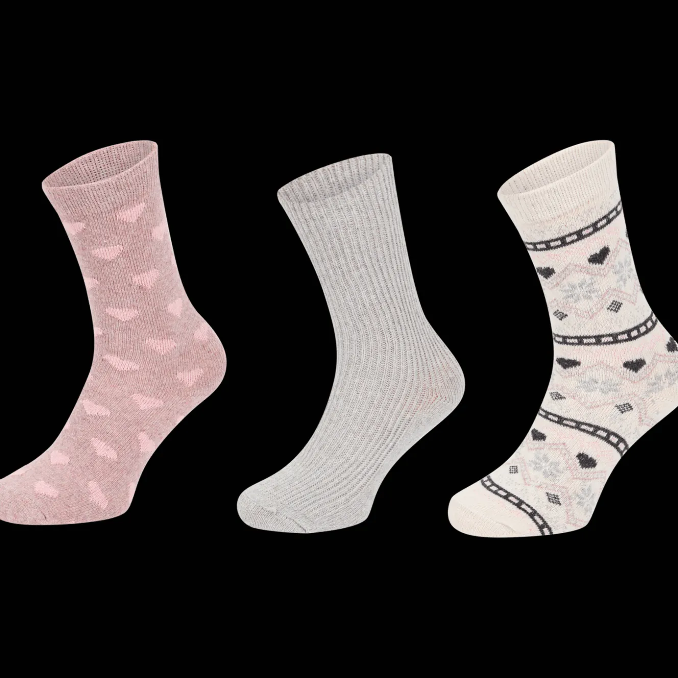 Collants/Bas*Action Chaussettes en laine mélangée