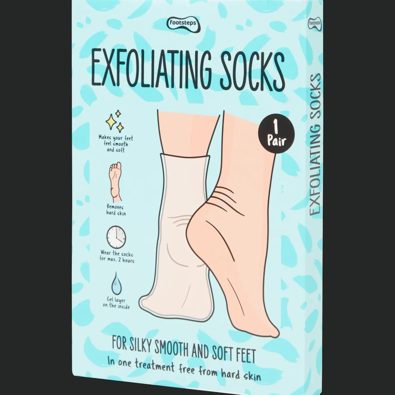 Santé*Action Chaussettes exfoliantes anti-callosités Footsteps
