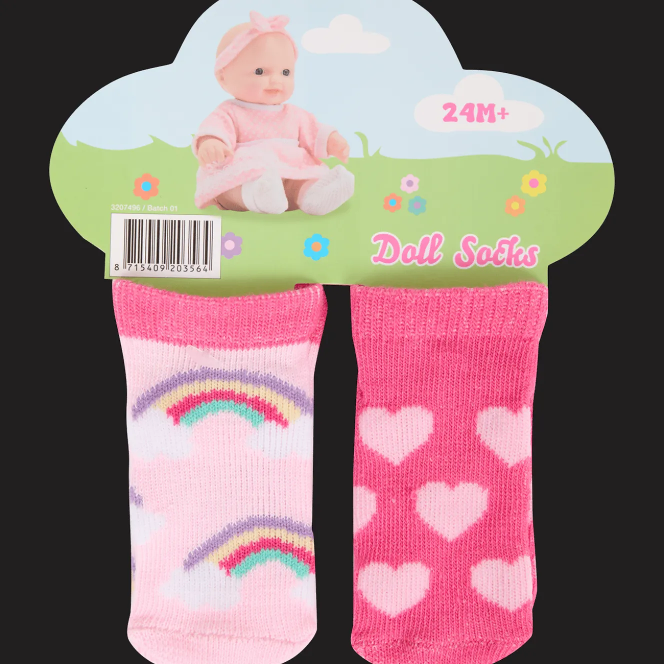 Peluches Et Poupées*Action Chaussettes pour poupée