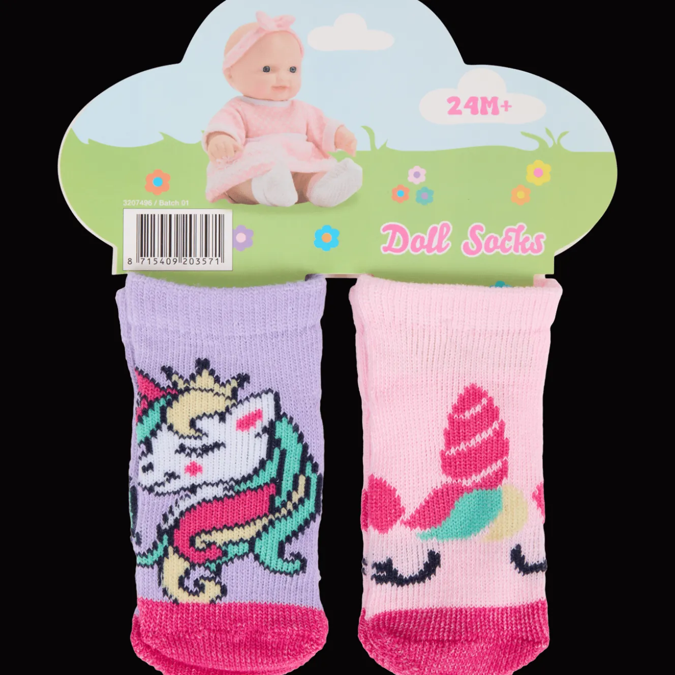 Peluches Et Poupées*Action Chaussettes pour poupée