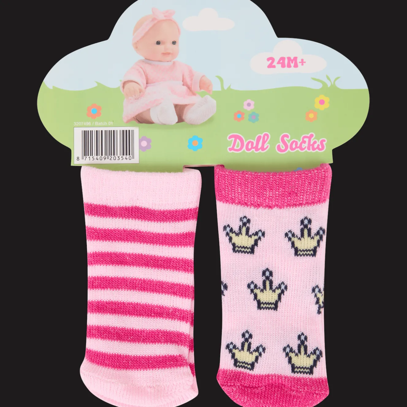 Peluches Et Poupées*Action Chaussettes pour poupée