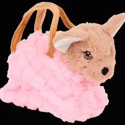 Peluches Et Poupées*Action Chien en peluche dans sac à main
