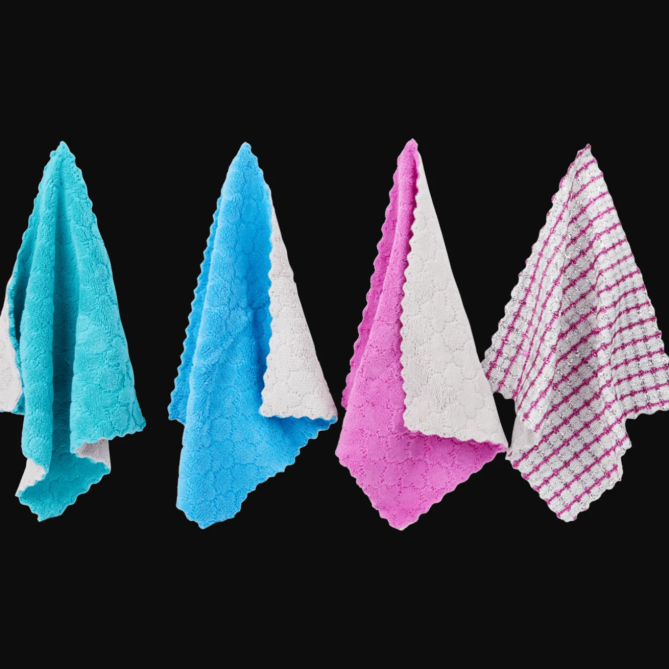 Articles De Nettoyage*Action Chiffons en microfibre