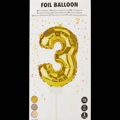 Ballons Et Guirlandes*Action Chiffre ballon mylar
