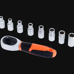 Outils*Werckmann Clé à cliquet avec jeu d'embouts