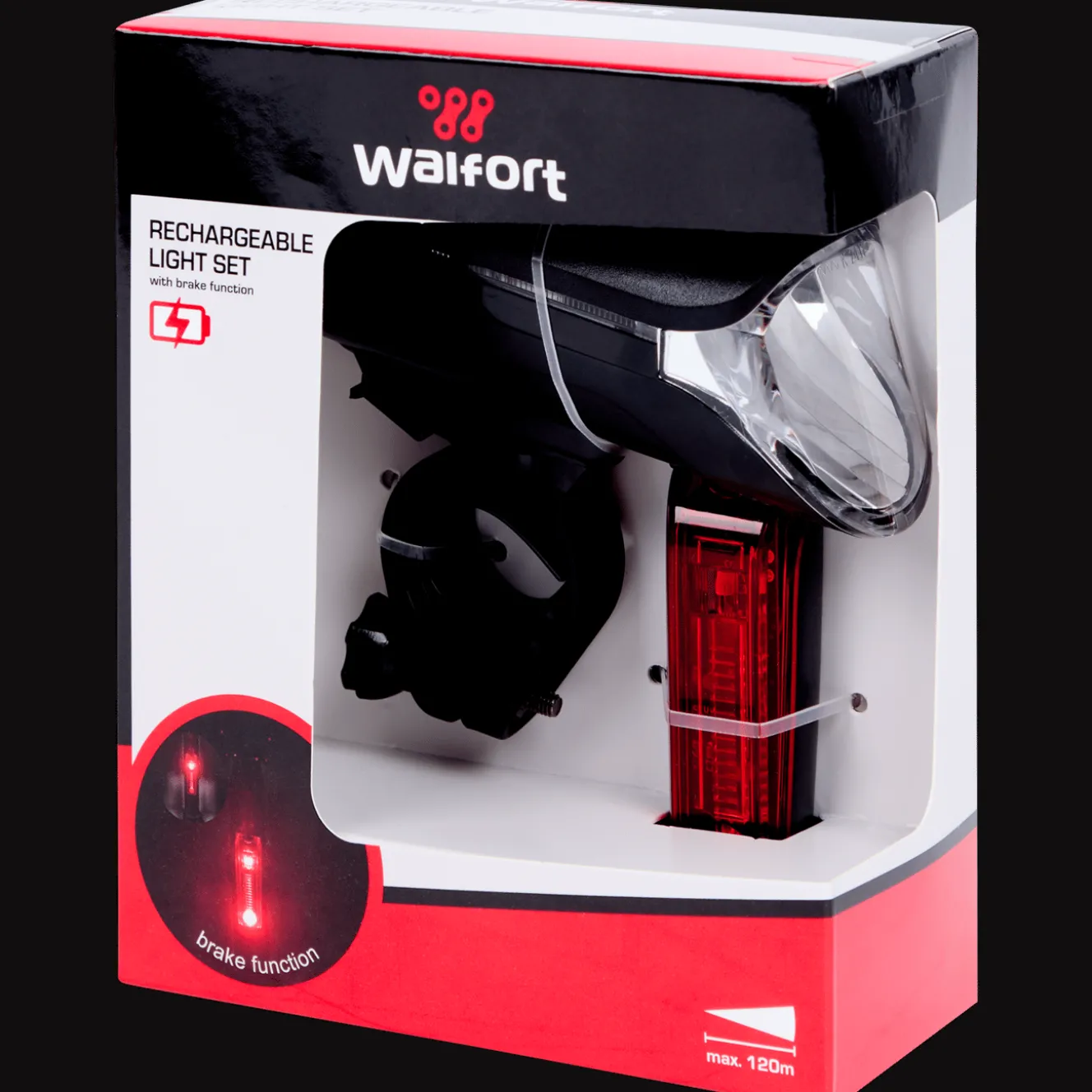 Accessoires Vélo*Walfort Éclairages de vélo rechargeables