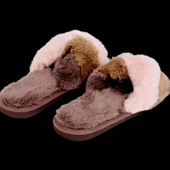 Chaussures*Action Claquettes en fausse fourrure