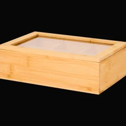Accessoires Pour La Maison*Action Coffret à thé avec texte