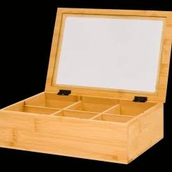 Accessoires Pour La Maison*Action Coffret à thé avec texte