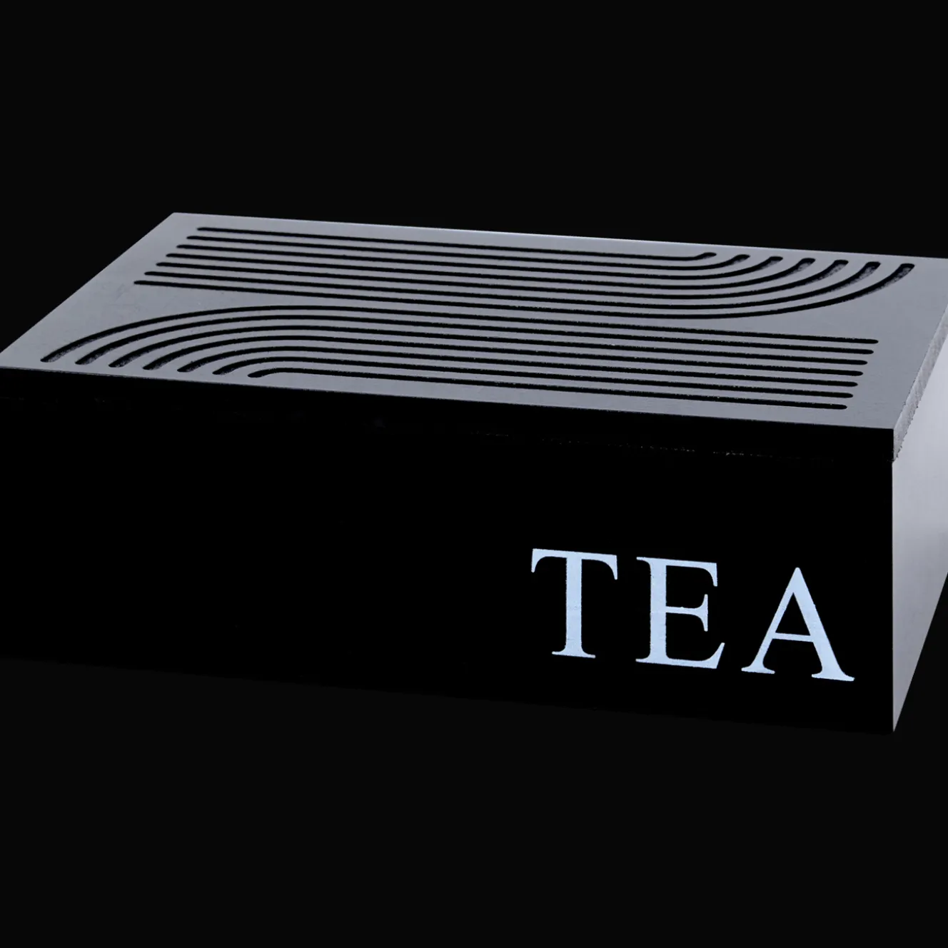 Accessoires Pour La Maison*Action Coffret à thé avec texte