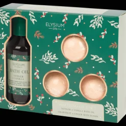 Articles De Bain Et De Douche*Action Coffret huile et bombes de bain Elysium Spa