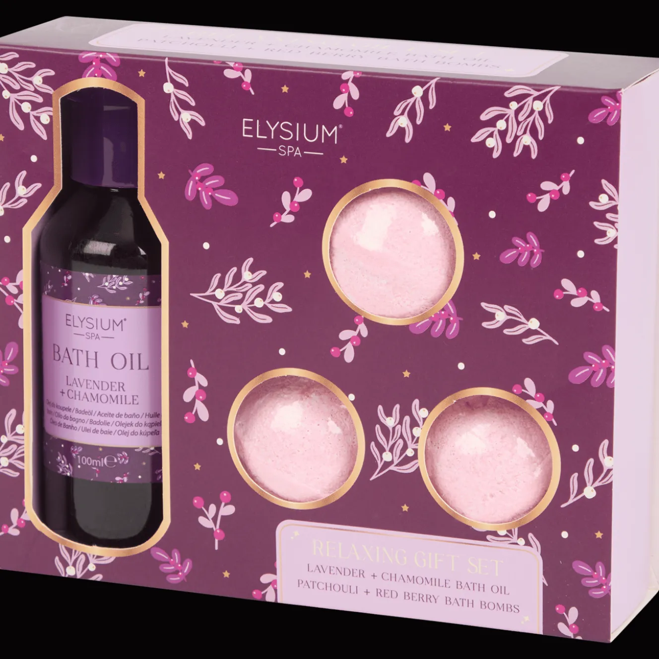 Articles De Bain Et De Douche*Action Coffret huile et bombes de bain Elysium Spa