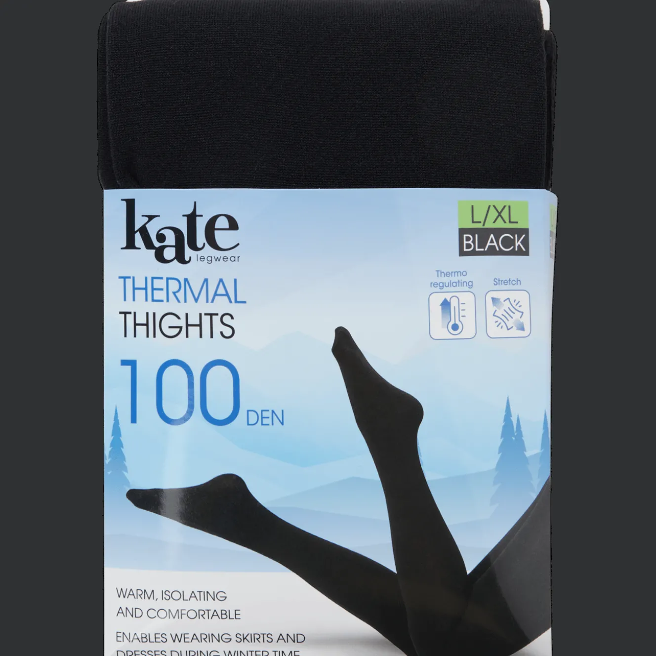 Collants/Bas*Kate Legwear Collants thermiques 100 deniers