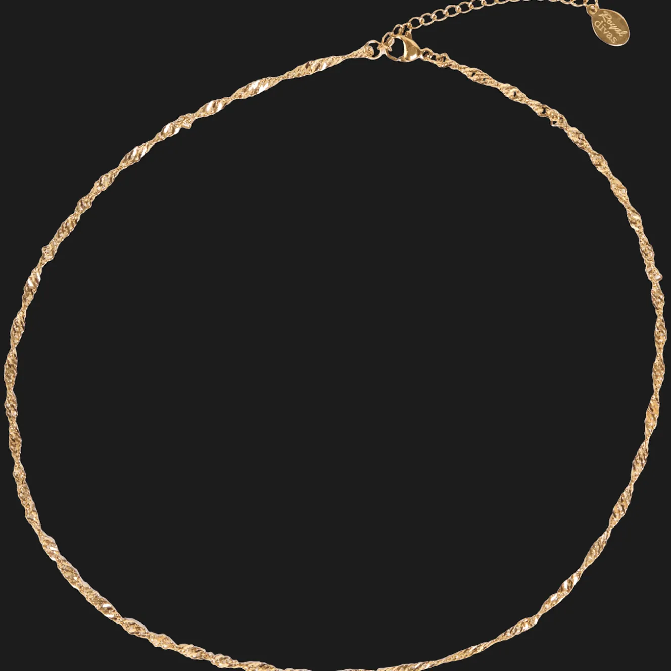 Montres Et Bijoux*Action Collier en acier inoxydable Royal Divas