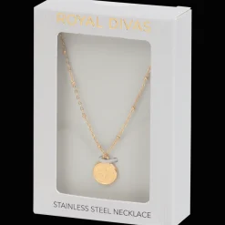 Montres Et Bijoux*Action Collier en acier inoxydable Royal Divas