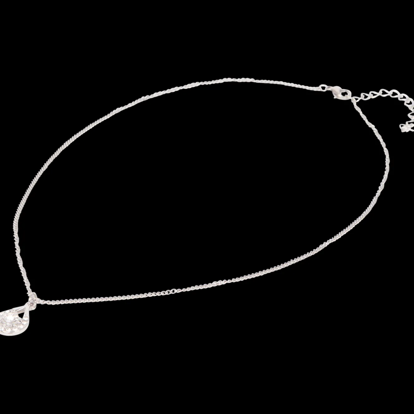 Montres Et Bijoux*Action Collier en inox avec cristaux Swarovski