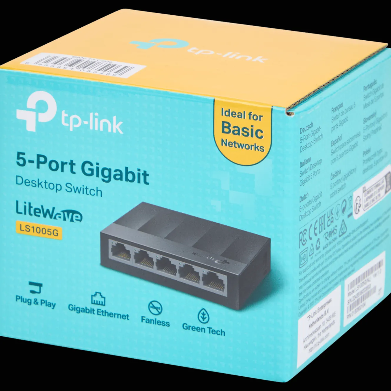 Accessoires Multimédia*TP-link Commutateur de bureau LS1005G