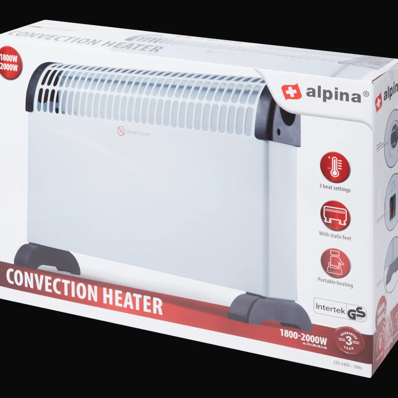 Ventilateurs*Action Convecteur électrique Alpina