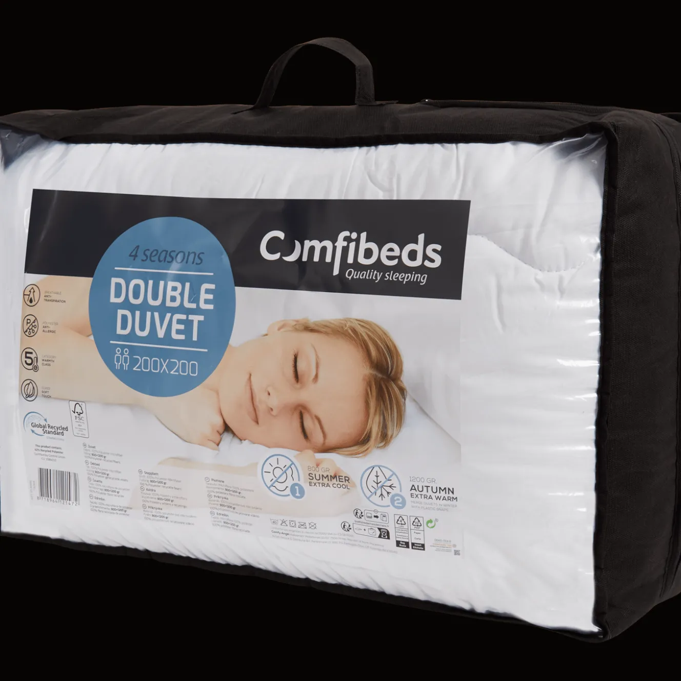 Literie*Comfibeds Couette 4 saisons