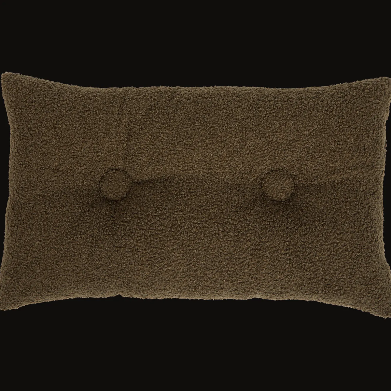 Oreillers*Action Coussin en tissu teddy