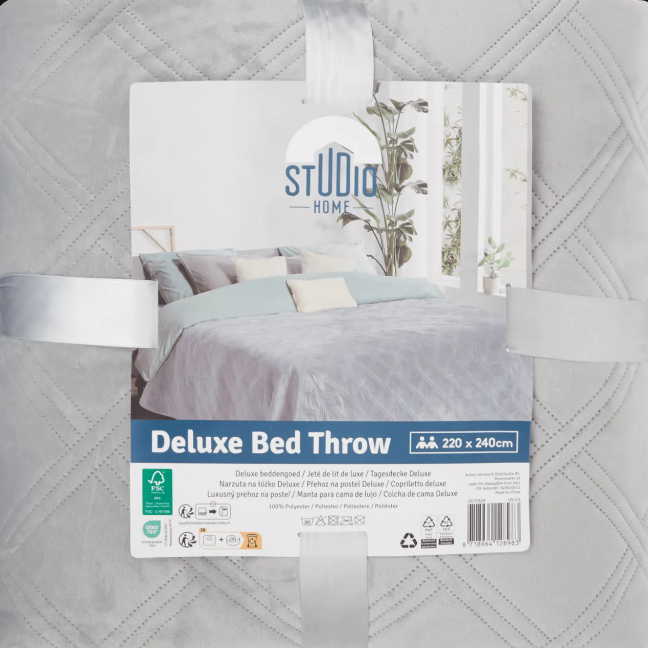 Plaids Et Couvertures*Studio Home Couvre-lit en velours