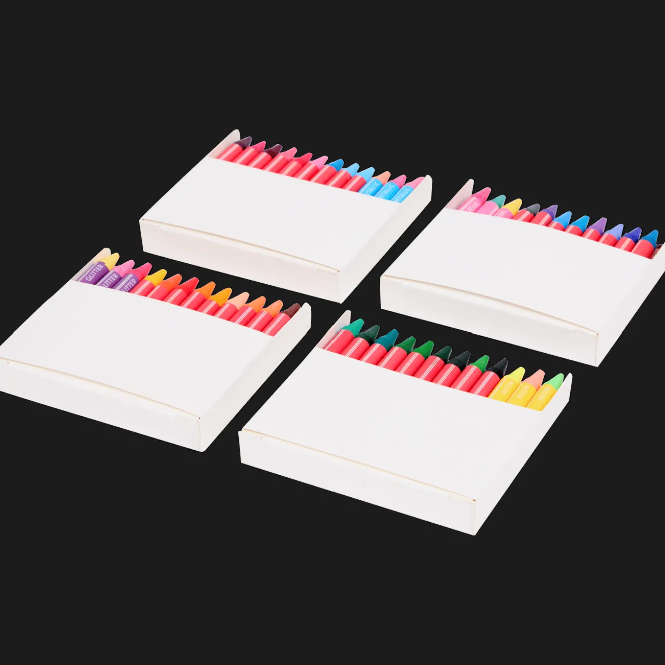 Coloriage Et Dessin*Action Craies de cire dans boîte