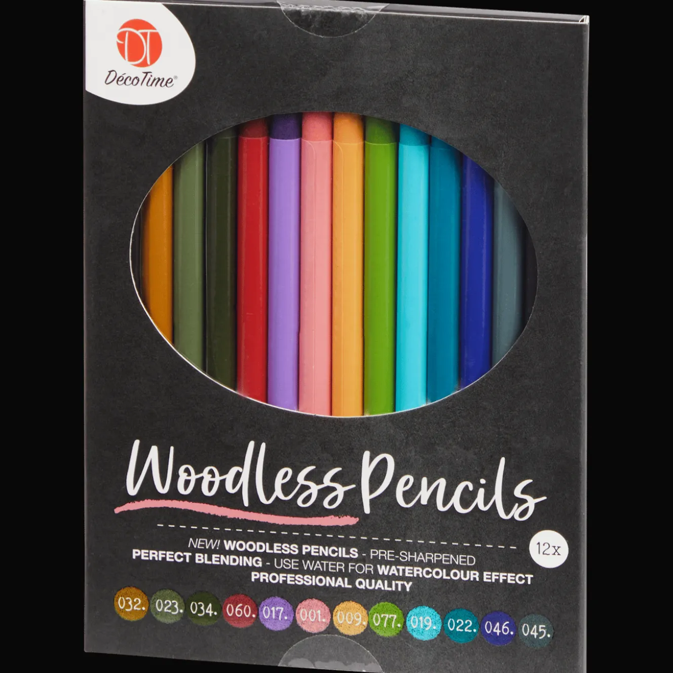 Coloriage Et Dessin*Action Crayons de couleur sans bois DécoTime