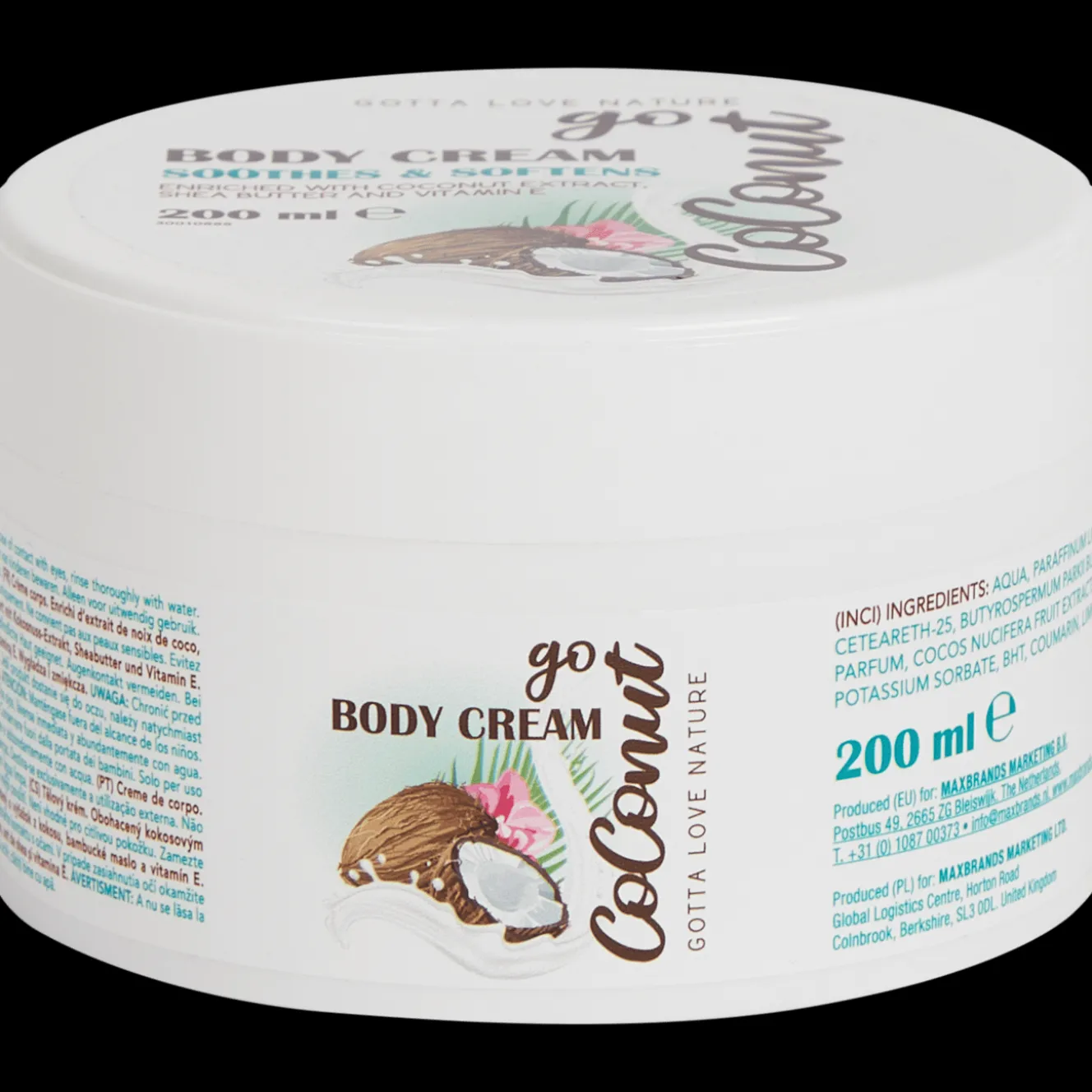 Soins Corporels*Action Crème pour le corps Coconut Care