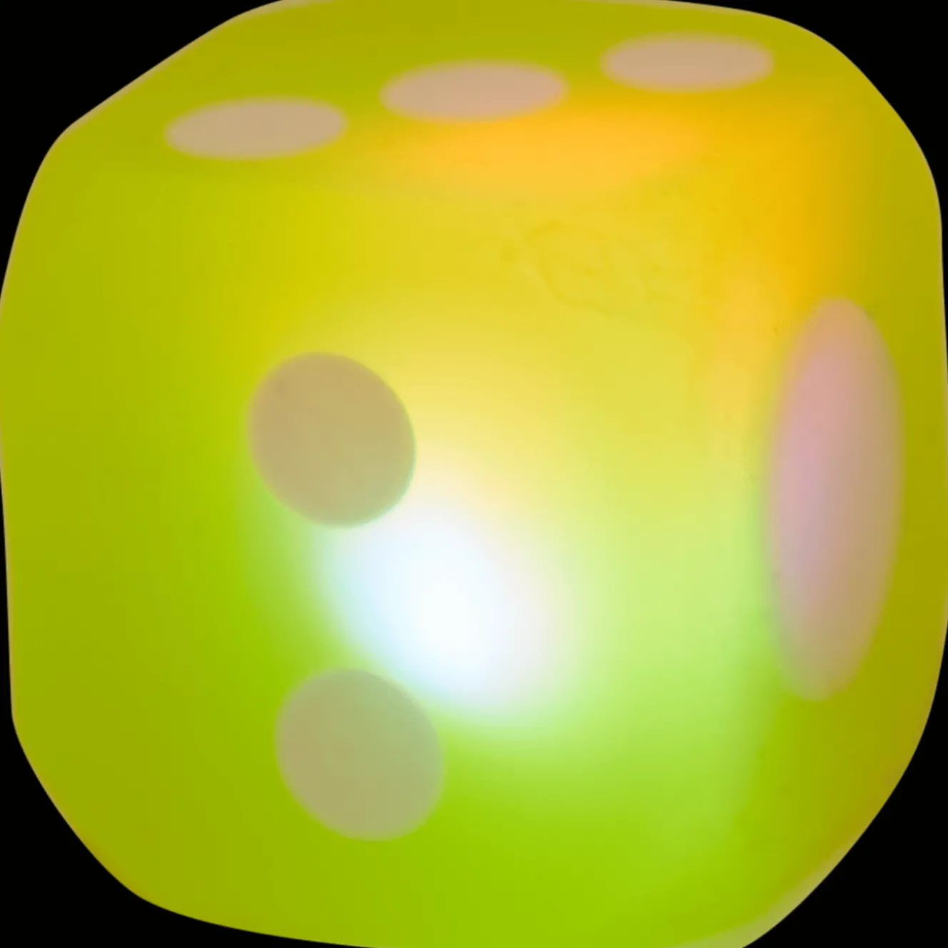 Jeux*Action Dé avec lumière